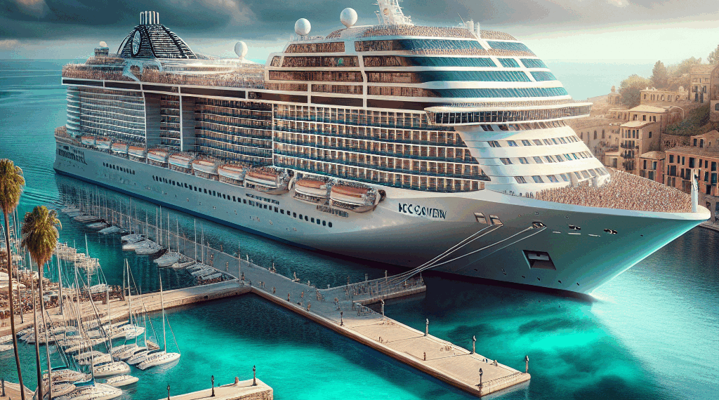 Descubre el impresionante crucero MSC Seaview anclado en Palma. – Dimension Turistica Magazine
