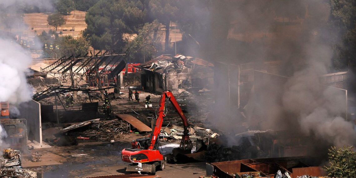 Vídeo. VÍDEO: Decenas de heridos por una explosión en una gasolinera de Roma