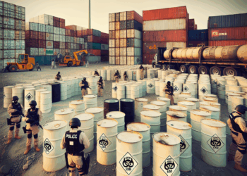 FGR asegura más de 1.8 millones de litros de hidrocarburo en cateo en Reynosa, Tamaulipas