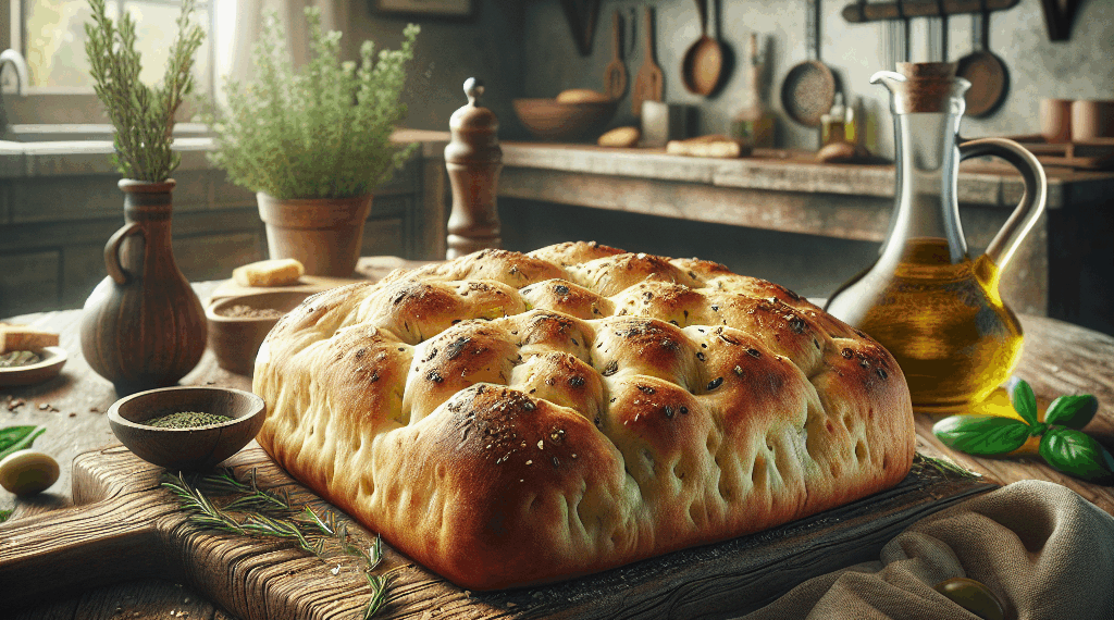 Receta de focaccia casera | Con Mucha Gula