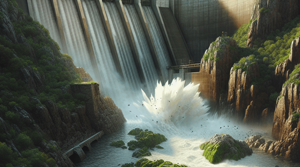 Guanajuato inicia con el desfogue de la Presa Ignacio Allende por altos niveles