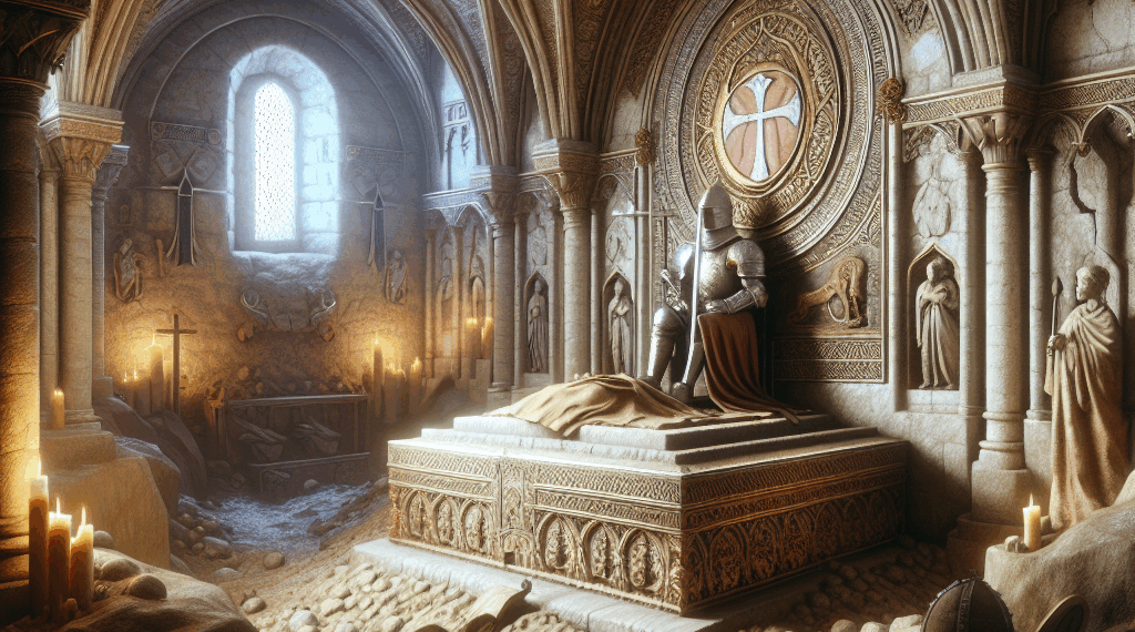 Descubren bajo una heladería de Gdansk la tumba de un caballero medieval con armadura tallada y un origen aún sin resolver