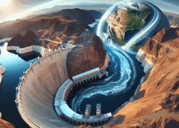 El eje de rotación de la Tierra ha cambiado desde el siglo XIX a causa de la construcción de casi 7.000 presas en todo el mundo