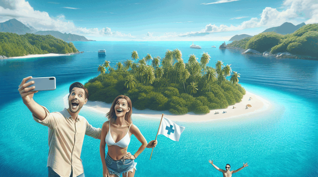 Una influencer quería tomar el sol en bikini en Dubái. Su marido hizo lo más lógico entre millonarios, comprarle una isla