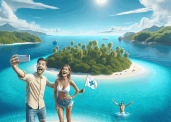 Una influencer quería tomar el sol en bikini en Dubái. Su marido hizo lo más lógico entre millonarios, comprarle una isla