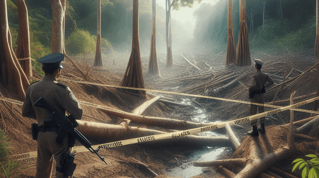 Aseguran Predio Por Tala Ilegal En Uruapan; 2 Hectáreas De Bosque Fueron Afectadas - Changoonga.com