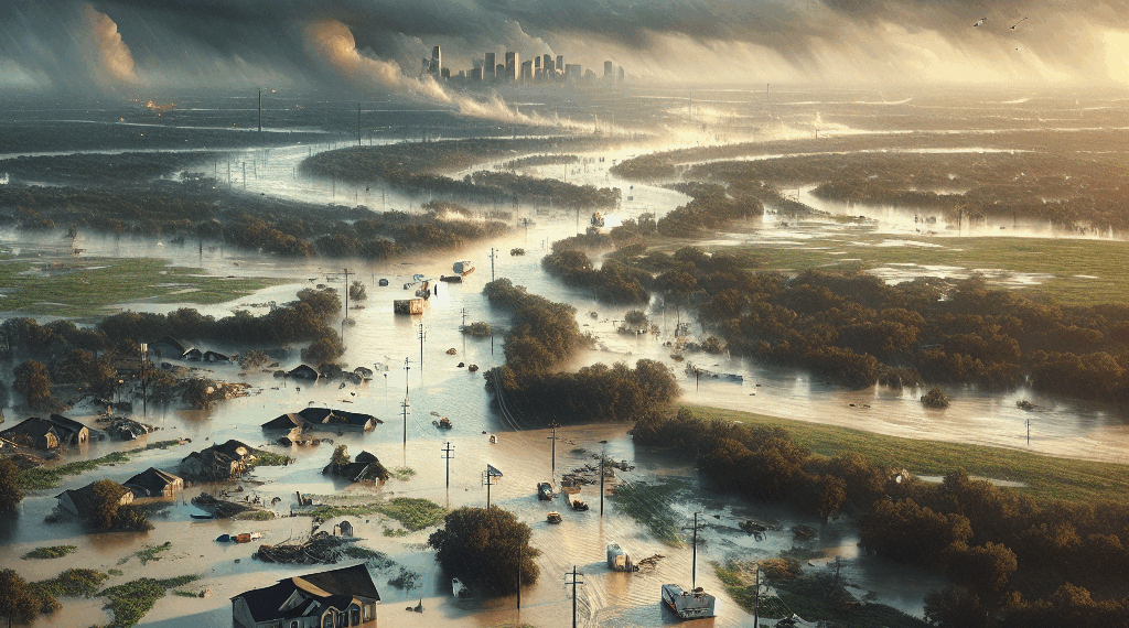 Cómo chocaron la geografía, el clima y fallos de políticas en las inundaciones en Texas