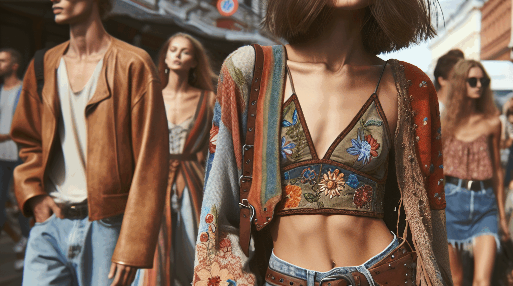 Karol G luce jeans acampanados con sandalias boho de plataforma para el verano 2025