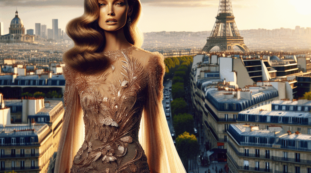 Karol G lució como una supermodelo de los 90 en París con un vestido de escote corazón