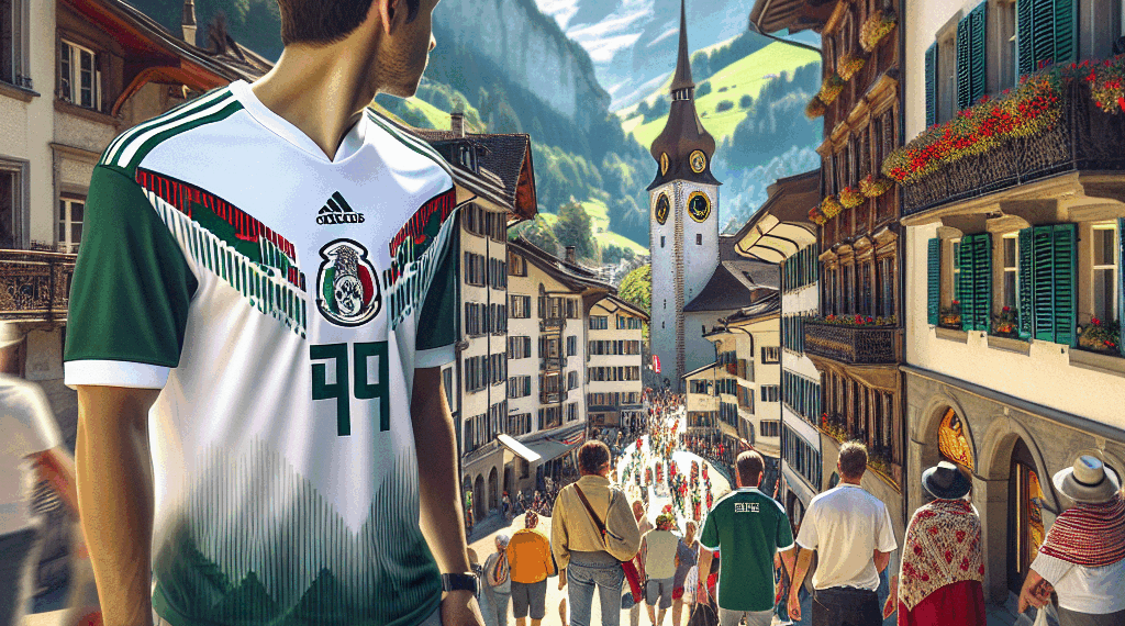 El Tri a la moda: la camiseta de México 2014 llega a Suiza como prenda de diseño