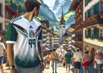 El Tri a la moda: la camiseta de México 2014 llega a Suiza como prenda de diseño