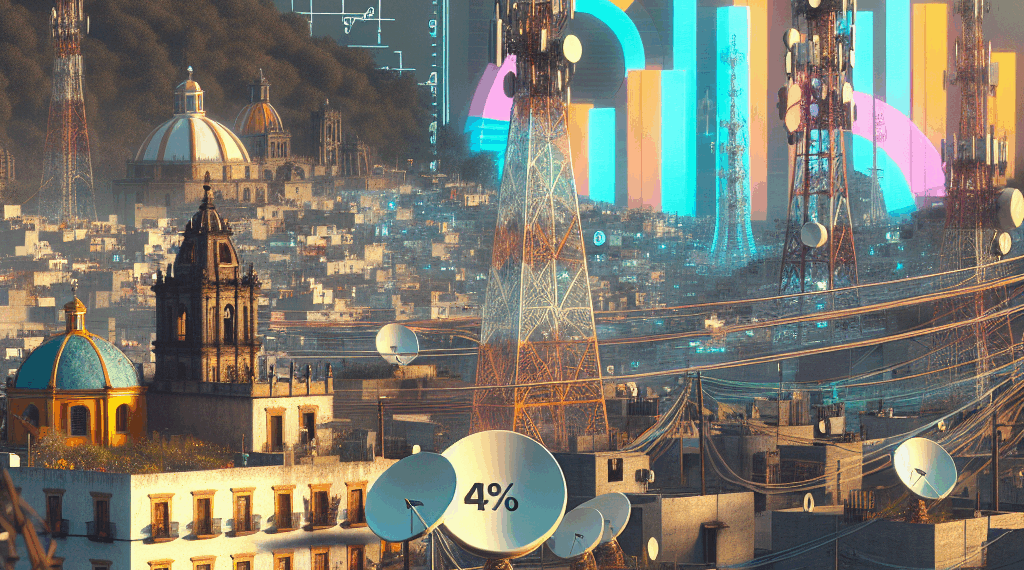 Telecomunicaciones en México bajan 4% su facturación, hasta los 8,285 millones de dólares