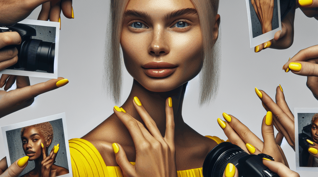 Las uñas amarillo mantequilla pasaron de moda, lo de hoy son las amarillo limón. Palabra de Hailey Bieber