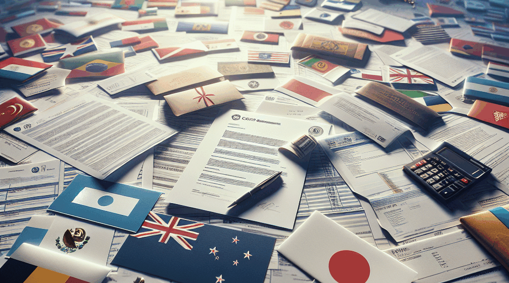 Lista de países que recibieron cartas comerciales sobre los gravámenes impuestos