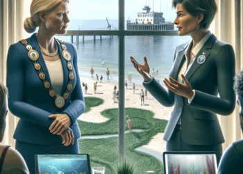 Mara Lezama y Alicia Bárcena recorren y supervisan estrategia integral contra el sargazo a bordo del buque “Natans”