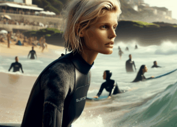 Margot Robbie Adopta el Estilo de Vida Surf Gótico en la Playa – Dimension Turistica Magazine