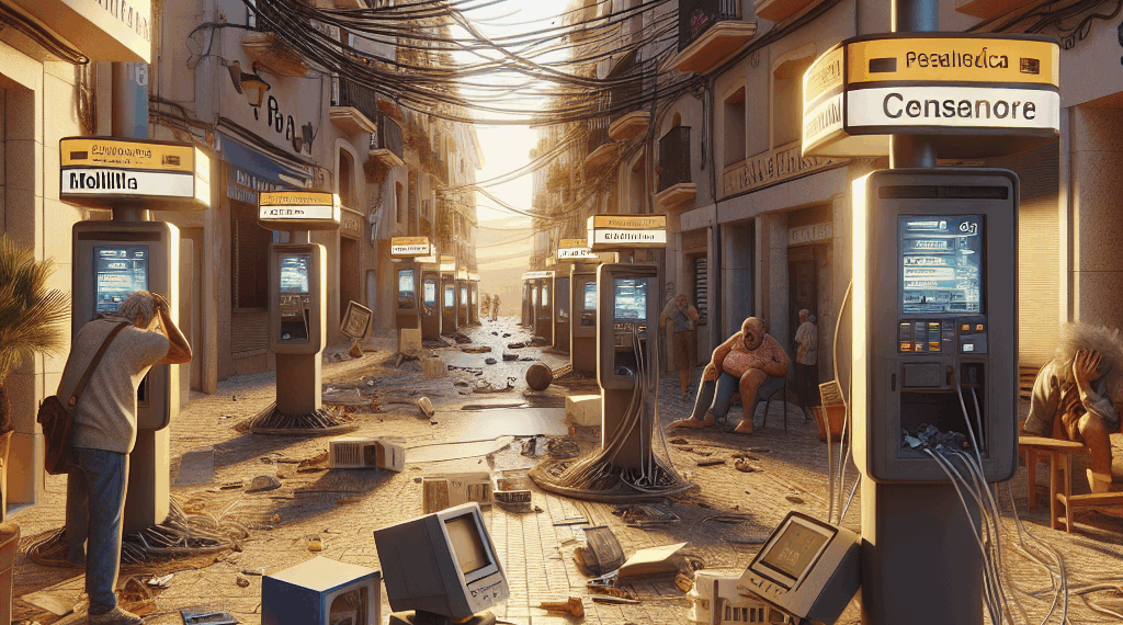 Melilla lleva dos semanas sumida en el colapso informático. Y un pueblecito de Alicante ha sufrido el mismo destino