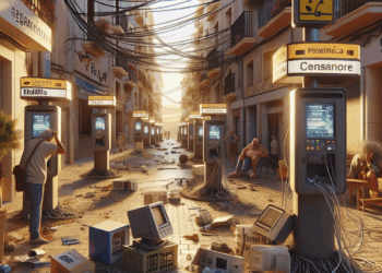 Melilla lleva dos semanas sumida en el colapso informático. Y un pueblecito de Alicante ha sufrido el mismo destino