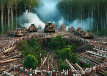 Alistan denuncias contra menonitas por desmonte de miles de hectáreas en la selva