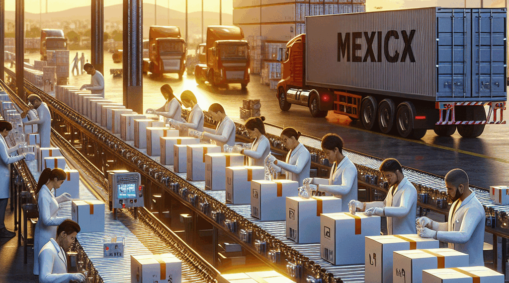 México casi duplica exportaciones de medicamentos a EU