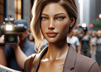 Michelle Salas luce elegante con pantalones palazzo y sandalias de Studio F para el verano 2025