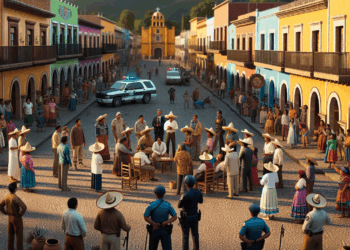 #Michoacán Trifulca Entre Pobladores Y Policía Kuaris, Exigen Renovación Concejo Comunal En Carapan - Changoonga.com