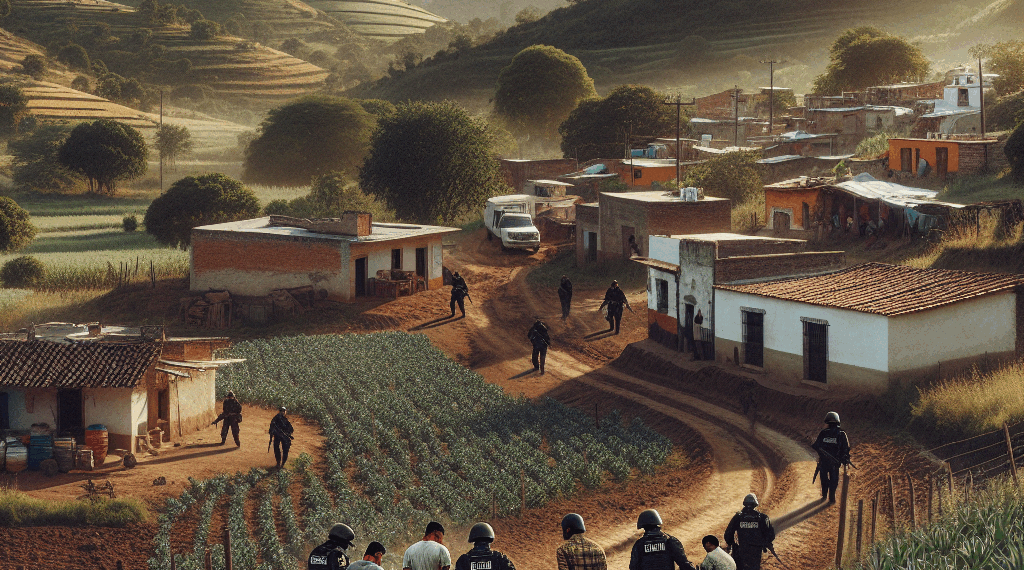 Michoacán Rojo: Capturan A 5 Mañosos Del “Grupo X” En Zinapécuaro Con Un Barret - Changoonga.com