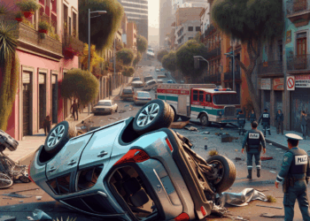 #Michoacán Camioneta De Estaquitas Vuelca En Ciudad Hidalgo Y Conductor Sale Ileso - Changoonga.com