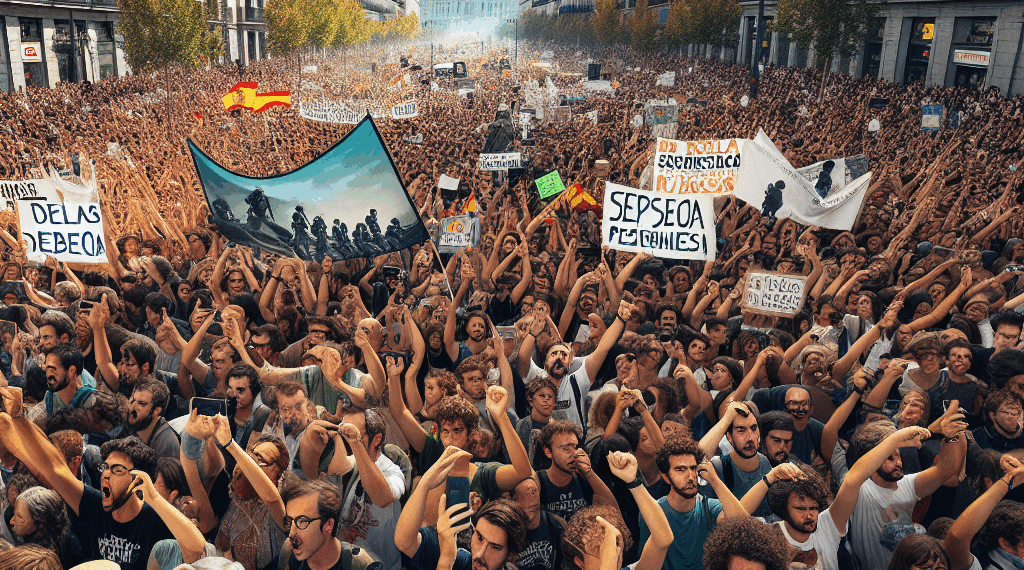 Miles se concentran en España contra el genocidio en Palestina