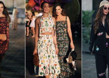 Vestidos, faldas y pantalones, ¡lo mejor del street style de Colombiamoda en verano 2025!