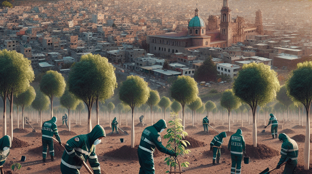 Morelia Plantando Tabachines Alfonso Arranca Jornadas De Reforestación - Changoonga.com