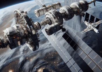 Una cápsula espacial de Elon Musk llega la Estación Internacional con cuatro astronautas a bordo