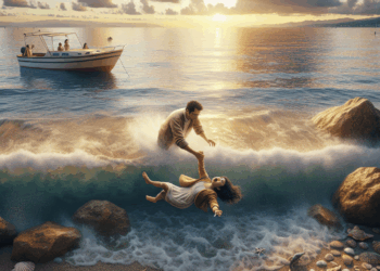 Niña se precipita al océano desde un barco de crucero y su padre la salva del agua. – Dimension Turistica Magazine