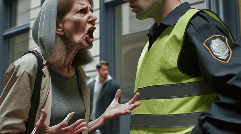 Nuevo Video Muestra A “Lady Racista” Insultando A Guardia De Seguridad - Changoonga.com