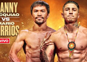 Manny Pacquiao vs Mario Barrios EN VIVO Título Wélter CMB desde Las Vegas