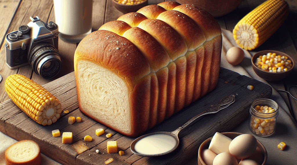Pan de elote esponjoso para 8 personas. No necesitas licuadora ni horno
