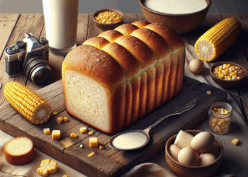 Pan de elote esponjoso para 8 personas. No necesitas licuadora ni horno