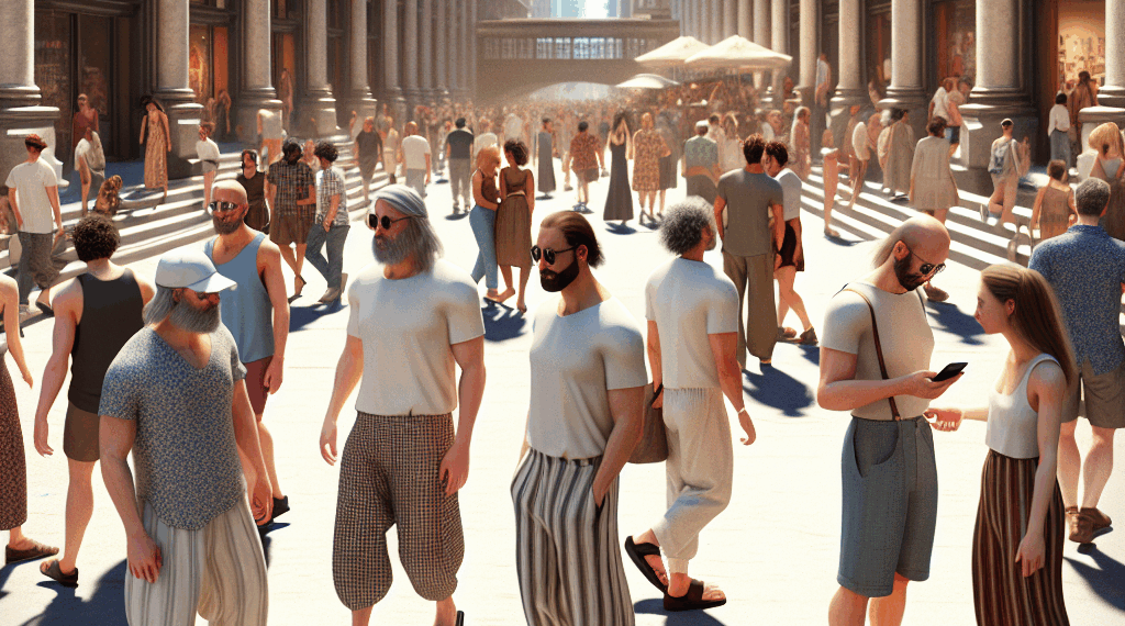 Cómo llevar pantalones bombachos con sandalias en verano 2025, según tendencias