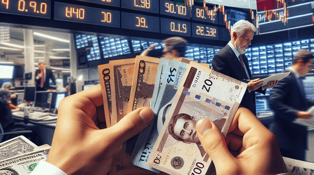 Peso mexicano se aprecia levemente contra el dólar tras minutas del Banco de México