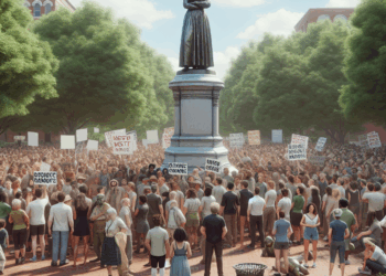 Convocaron A Quitar La Estatua De Doña Florinda, Pero Siempre Nadie Fue - Changoonga.com