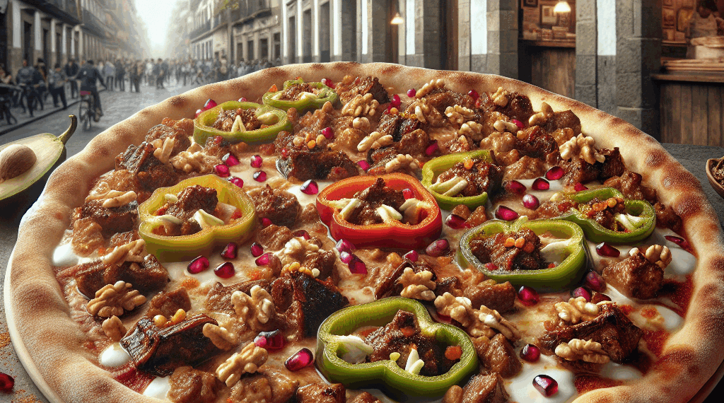 Este local vende pizzas de chile en nogada a una hora de CDMX: agenda tu visita