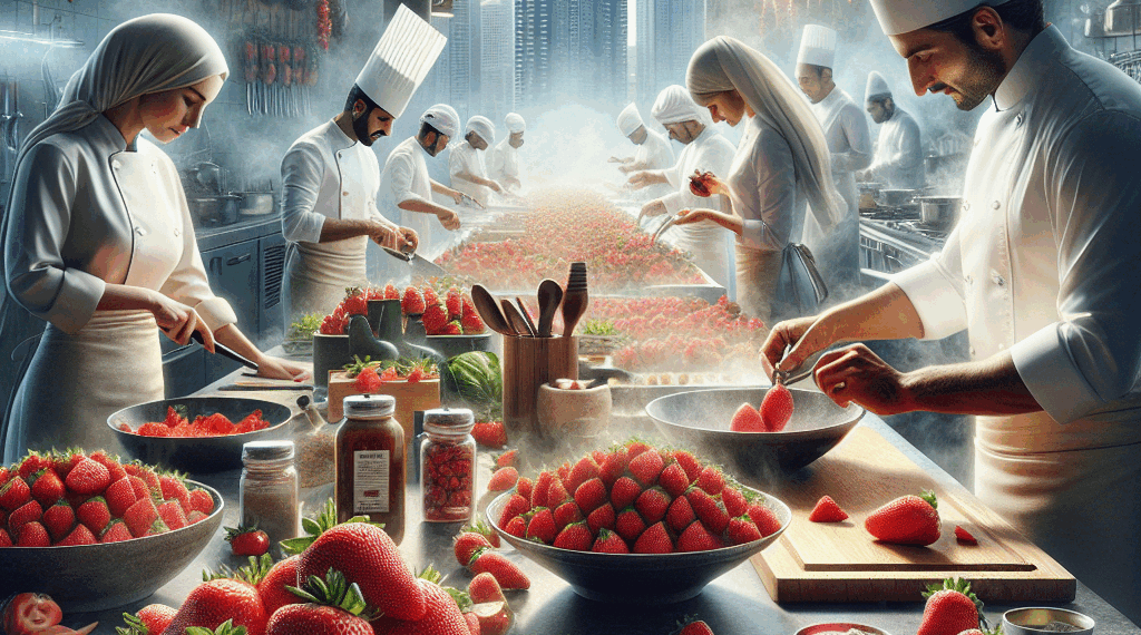 Cómo preparar las fresas Dubái y por qué son el postre más deseado