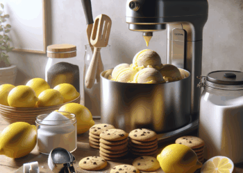 Cómo hacer un helado de carlota de limón con galletas María
