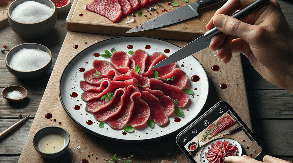 Aprende a preparar un carpaccio de res en 30 minutos y sin gastar una fortuna