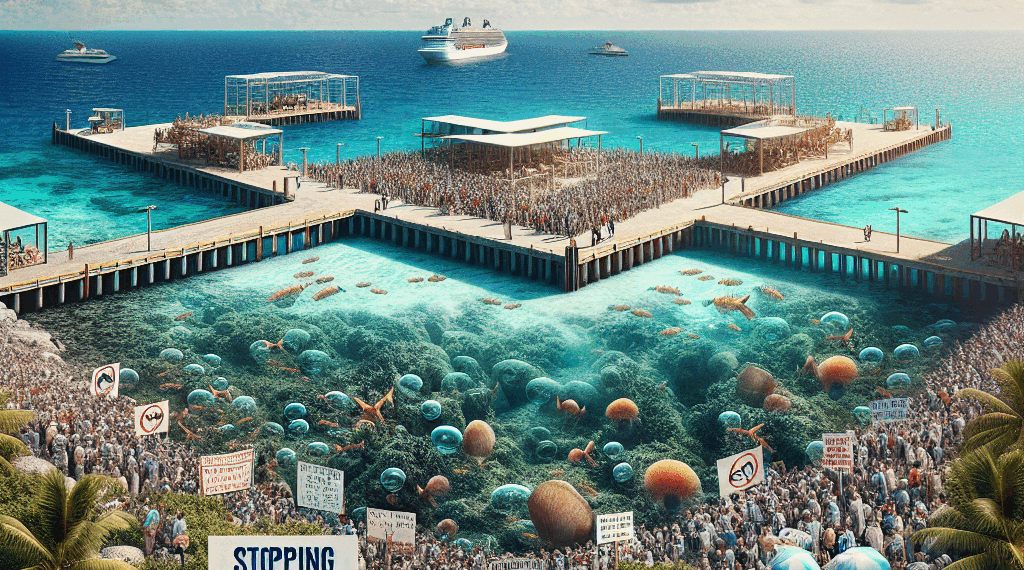 La presión ambiental paraliza el cuarto muelle de cruceros en Cozumel – Dimension Turistica Magazine