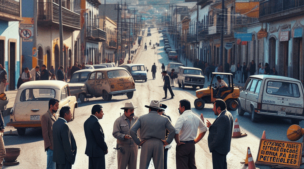 Prohibido: Autoridades sancionan a ciudadanos por reparar baches en Michoacán