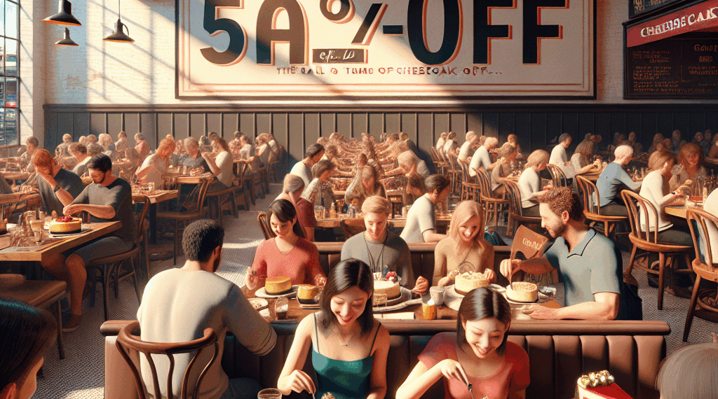 Vuelven las rebanadas al 50% en Cheesecake Factory, pero no todo es tan dulce como parece