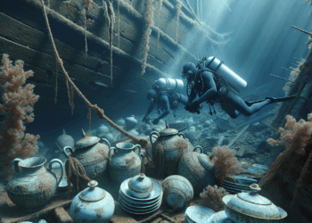 Recuperan cientos de piezas intactas de una vajilla de 2000 años en un pecio junto a las costas de Turquía