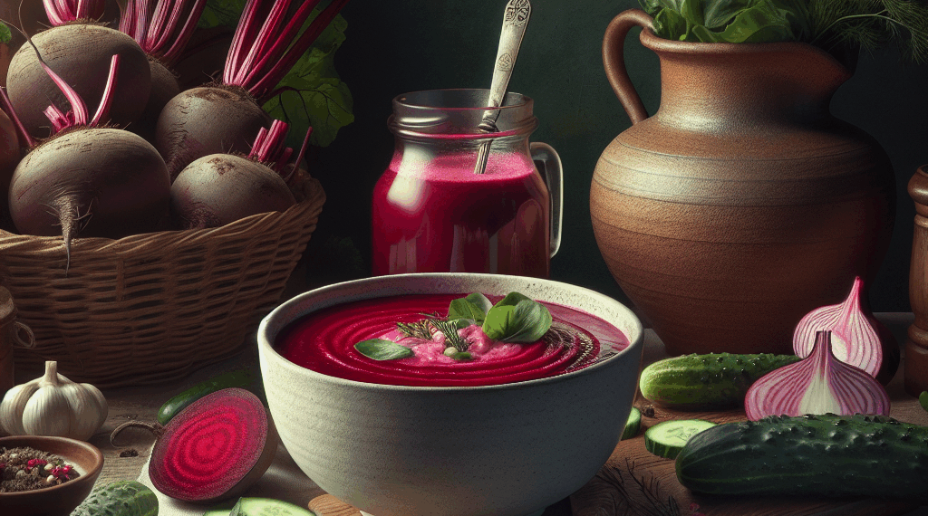 Sopa fría de Remolacha, la versión lituana del salmorejo