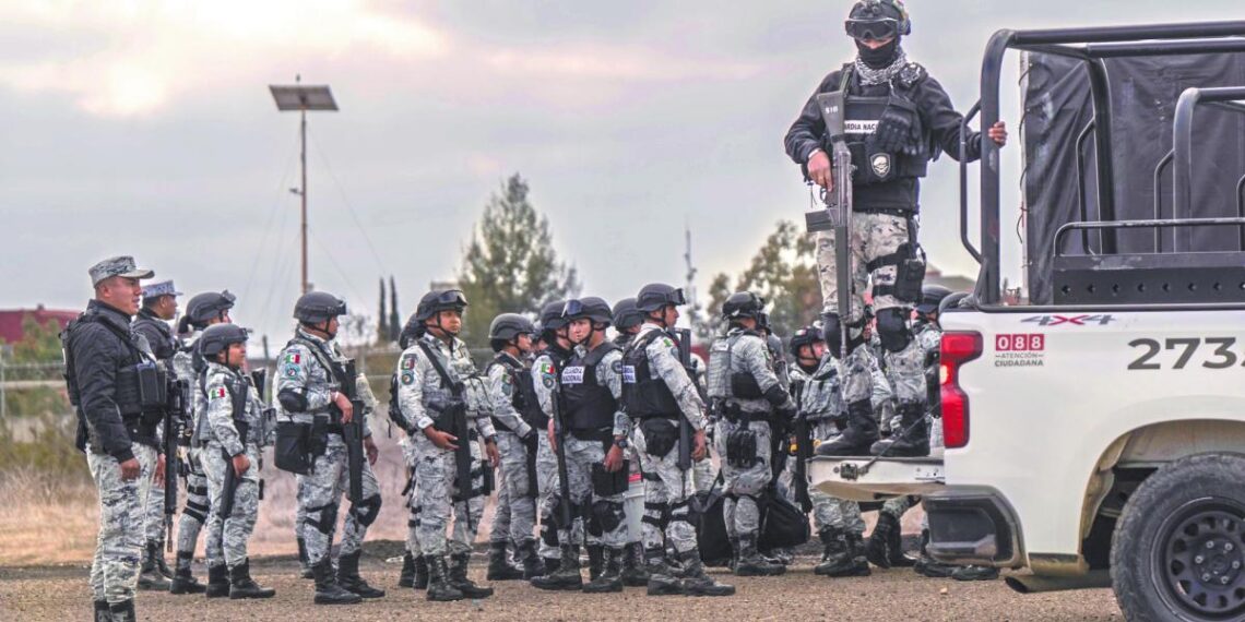 Reporta GN un civil fallecido cada dos enfrentamientos